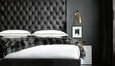 Leather Bed Frames with Headboards